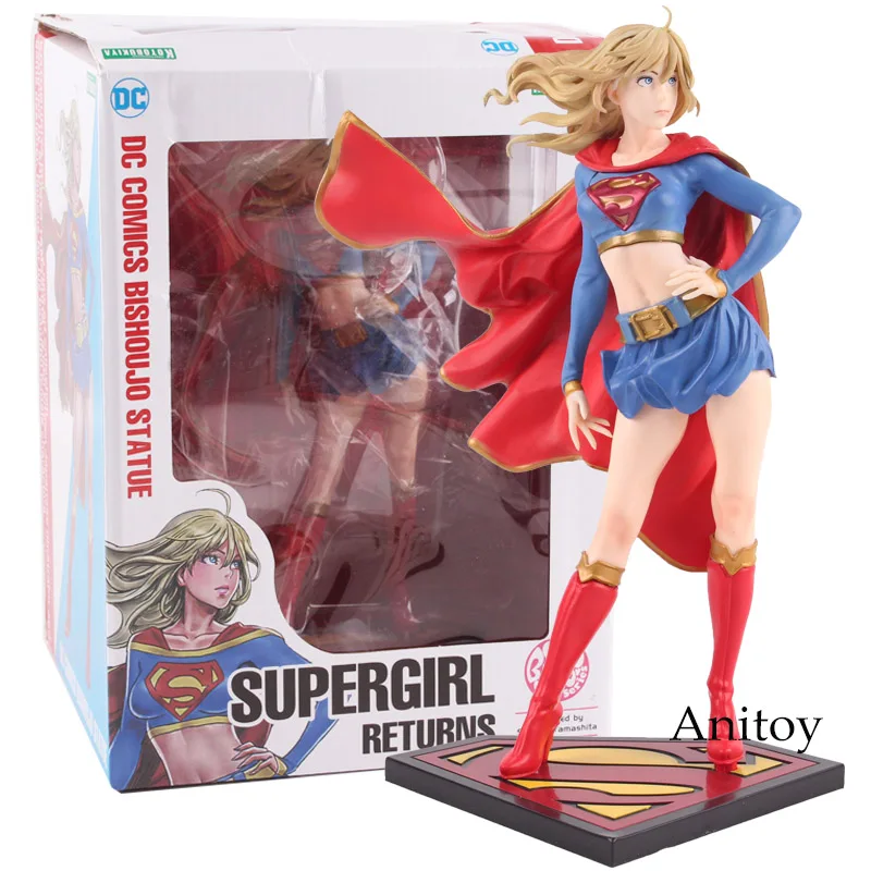 

DC COMICS Bishoujo Statue Supergirl Returns PVC Figure Collectible Model Toy