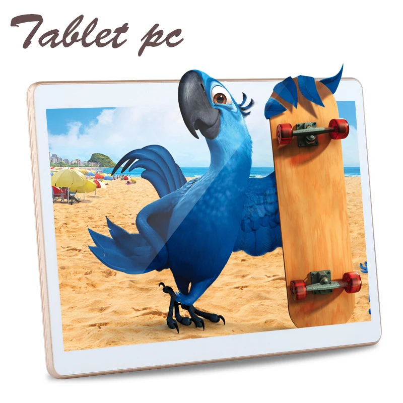  New Tablet Android 5.1 PC 9.6 Inch Quad Core MTK6582 Dual SIM 3G 1280*800 IPS Dual Camera Bluetooth GPS WIFI Flip Case Free 