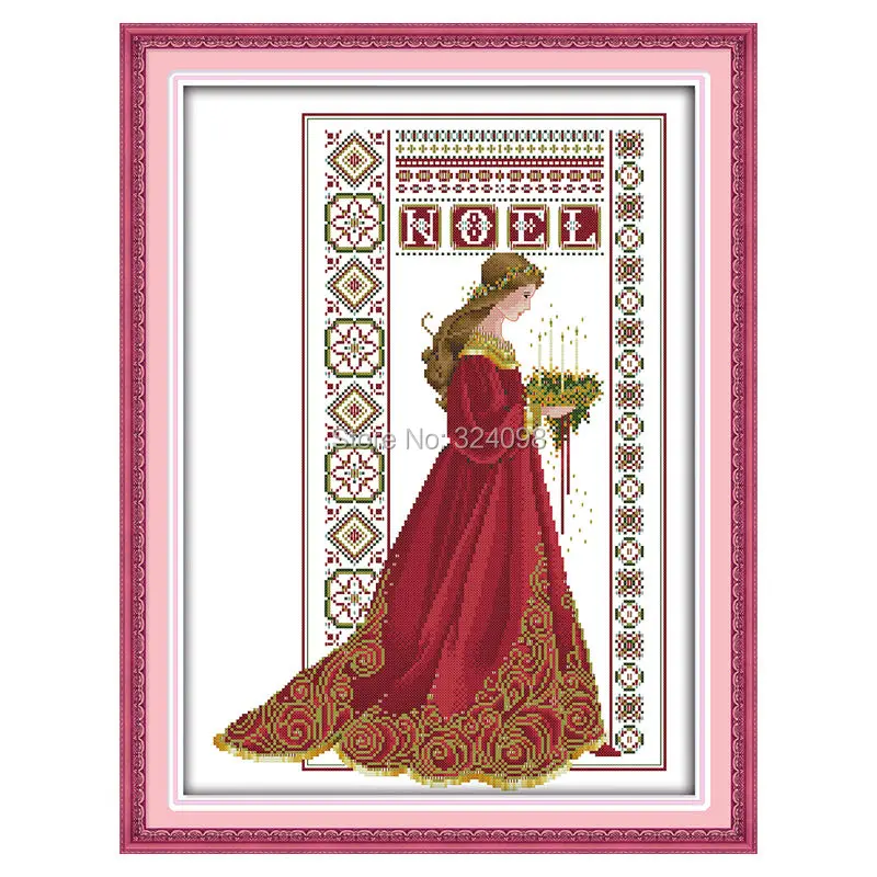 

Wholesale Needlework,Stitch,11CT 14CT Cross Stitch,Sets For Embroidery Kits,Angel (2) Counted Cross-Stitching