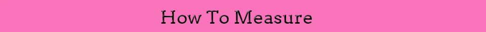 how to measure
