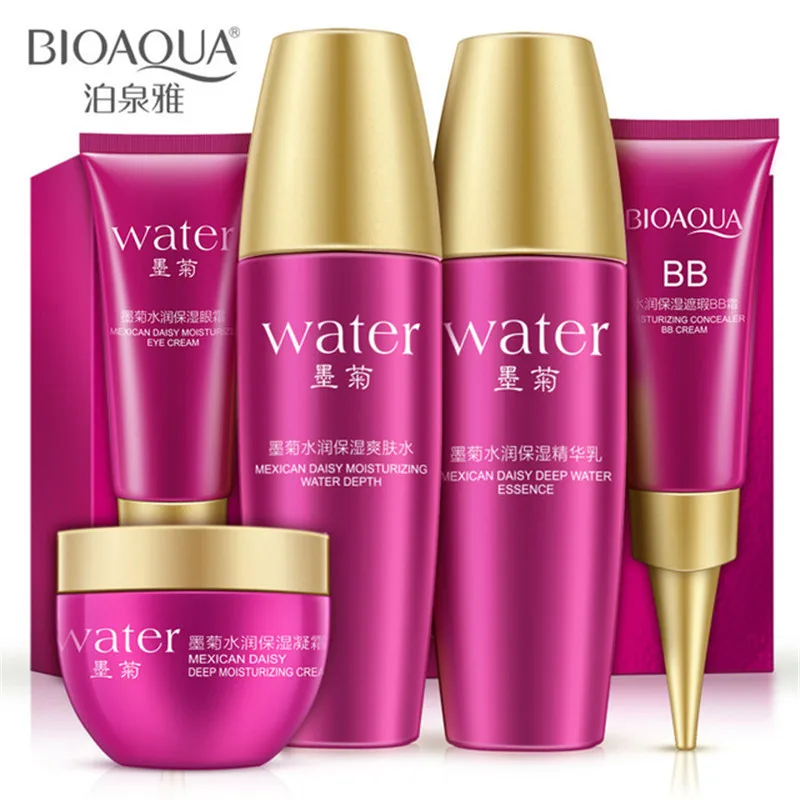 

2018 BIOAQUA Daisy Deep moisturizing Giant Water Moisturizing Travel-up Acne Treatment Oil Control Anti Aging Face Skin Care