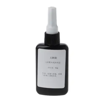 

50ML Fast Curing UV Glue Adhesive Transparent Glass Bonding Repair Liquid Glue Surface Cure