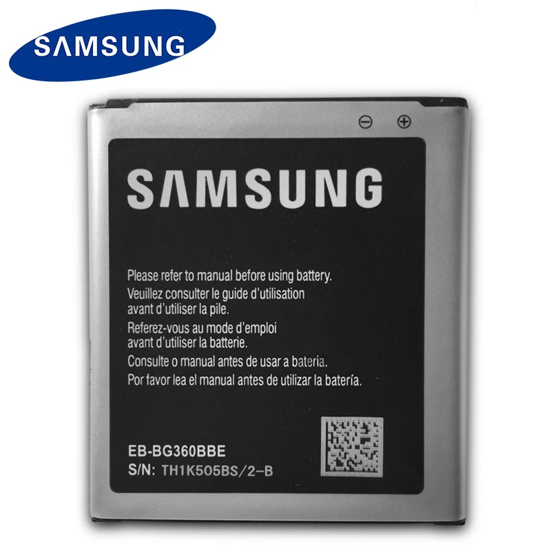 samsung Сменный аккумулятор для Galaxy Core Prime G360 G361 G360V G3608 G360H EB-BG360BBE 2000 мАч с NFC