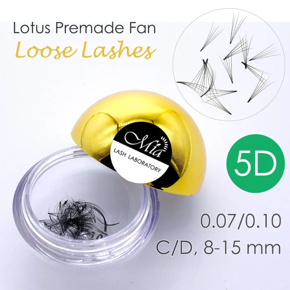 [5D 0 07 C/D 8-15 мм 80 вентиляторов в каждом] Mia Lotus предварительно изготовленные