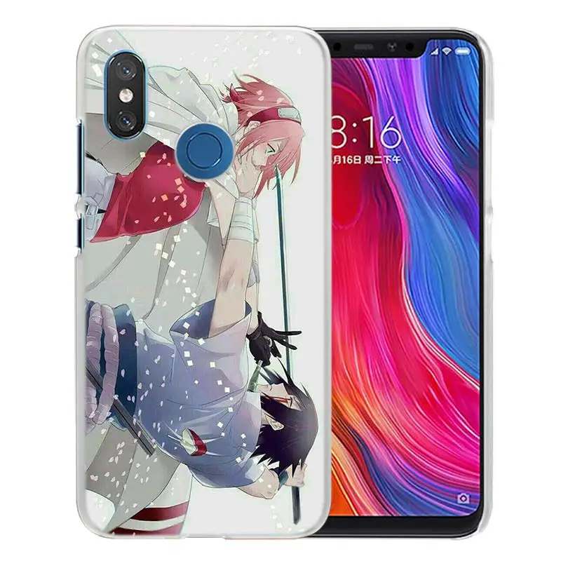 Чехол аниме для Xiao mi Red mi Note 7 K20 Go 6 6A Pro S2 mi 9T CC9 Play 8 lite A2 A1 Прозрачный жесткий чехол Наруто Харуно Сакура - Цвет: 05