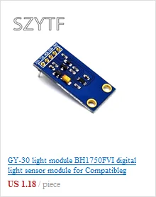 GY-30 светильник Модуль BH1750FVI цифровой светильник Модуль датчика для Compatibleg