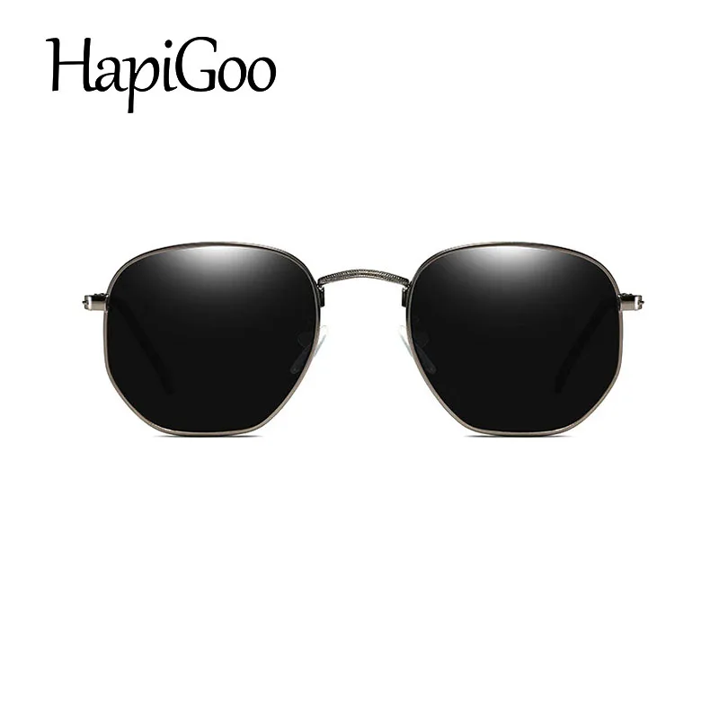 HAPIGOO Ретро шестигранной солнцезащитные очки Для мужчин поляризационные