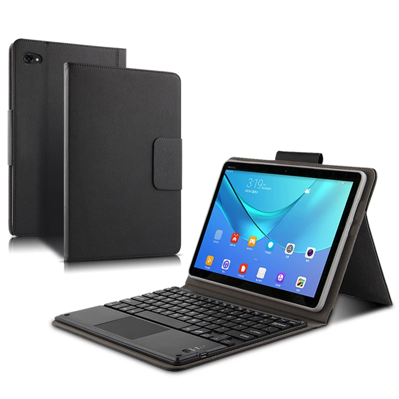 

Case For Huawei MediaPad M5 Lite 10 Case BAH2-W09 BAH2-L09 BAH2-W19 10.1" Magnetically Detachable Bluetooth Keyboard Case Cover