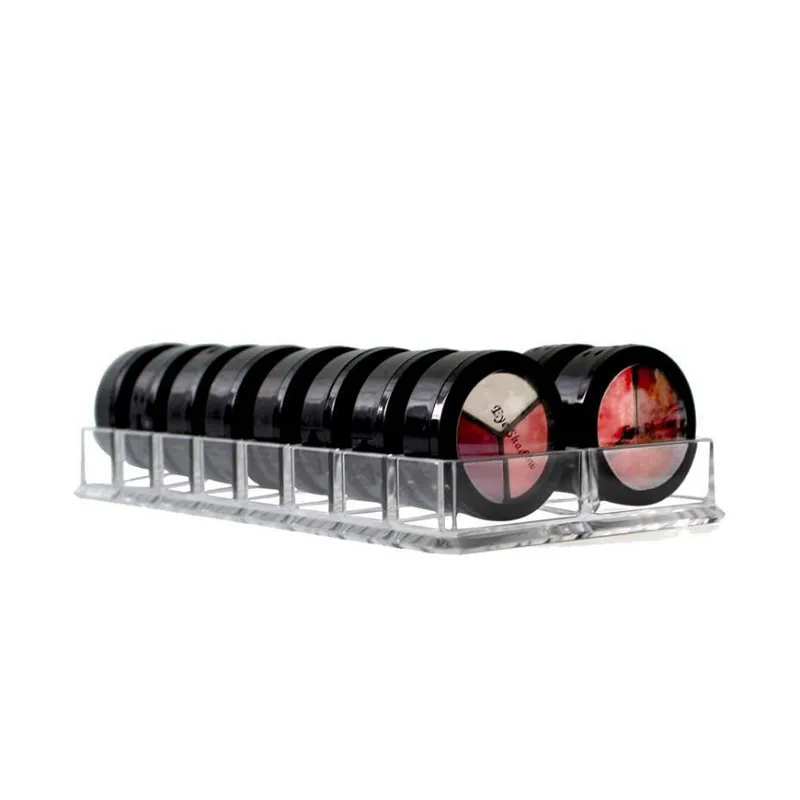 

New Transparent 16 Grid Acrylic Case Cosmetic Organizer Makeup Brush Powder-Puff Container Jewellery Storage Box Lipstick Holder