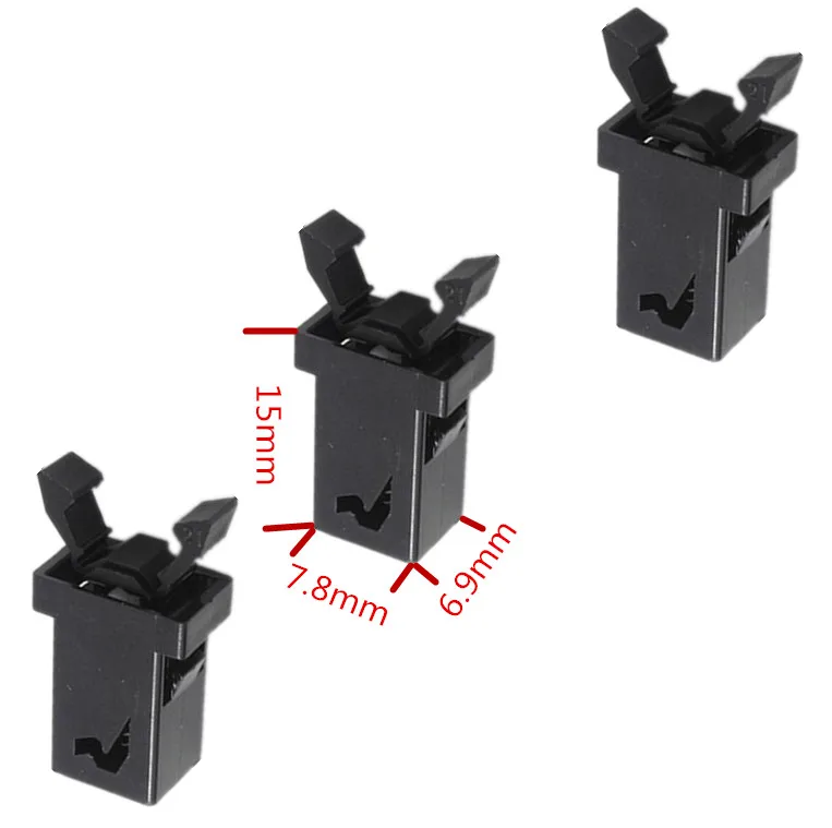 Fit for 10pcs Auto/home press trash can latch plastic spring switch latch parts