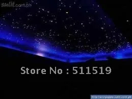 

2016 children room fiber optic lighting promtions rgb led fiber optic light star ceiling kit , 500 pcs 0.5mm PMMA *.2 meters