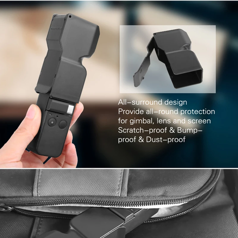 Upgraded gimbal axis Lens Screen Cover Portable storage protection for dji osmo pocket Handheld camera Accessories 1 (20)