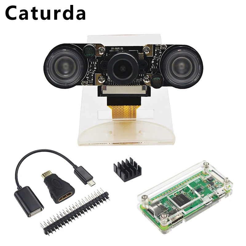 Raspberry Pi Zero Camera kit 5MP Night Vision Camera with Case Aluminum