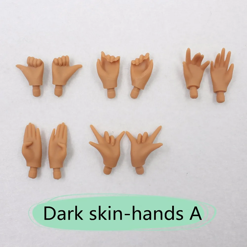 Neo Blythe Doll Hand Gestures Removable Extra Hands 7