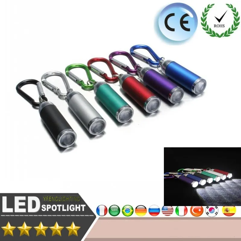 

Led mini flashlight Telescopic double use small telescopic hiking flashlight strong light small flashlight 3W led flashlight