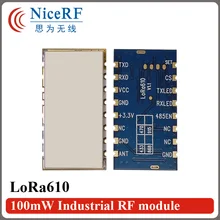 2 шт. lora610 470 мГц TTL Интерфейс 5 км Long Range трансивер Беспроводной модуль+ 2 шт. резиновая антенны