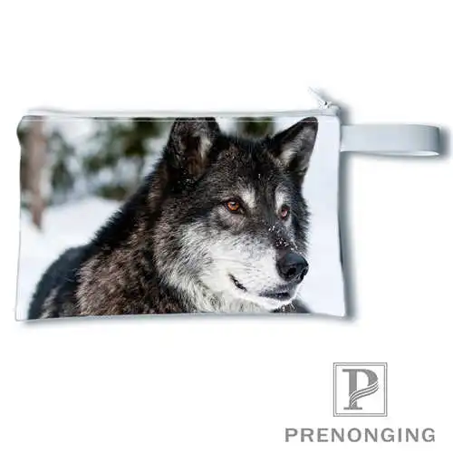 

Custom WOLF (60) Printing Coin Purse Change Purse Zipper Zero Wallet Phone Key Bags Fashion Small Female Purse#19-01-22-3-159