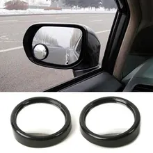 VODOOL 1 пара 360, широкоугольное зеркало заднего вида, автомобильное боковое круглое выпуклое зеркало, Автомобильное Зеркало для слепых зон, круглое зеркало