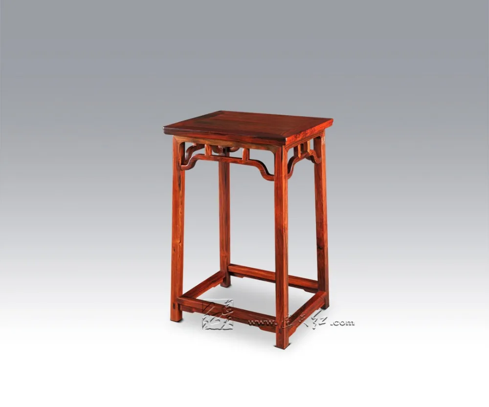Rosewood Tea Table Living Room laptop notebook desk Luxurious
Enbroidery Bar Table Small Dining Teapoy Stand Home Wood Furniture