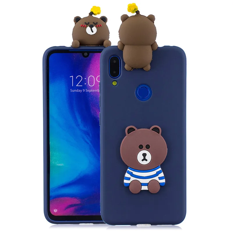 Чехол FLYKYLIN с фламинго для Xiaomi Redmi 7, чехлы для Redmi 6A 5A 5 Plus 4X S2, чехол для Redmi Go, Мягкий ТПУ силиконовый чехол с 3D игрушками