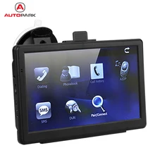 New 7 inch HD Touch Screen Car GPS Navigation FM Video Player Vehicle GPS 4GB/128M Car Navigator 2016 Free Upgrade Europe map