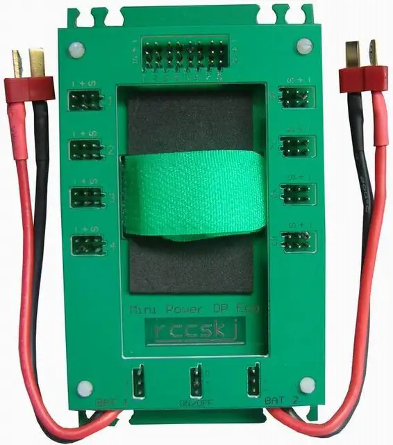 

Mini Servo Section Board Power Box Eco for Gas Plane