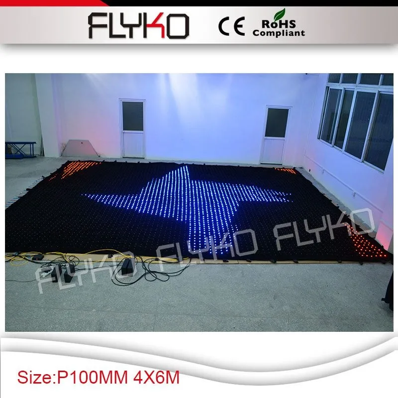 flykostage P100MM SDcard DMX512 цифровой контроллер светодиодный экран