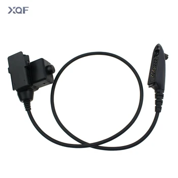 

U94 PTT Cable Plug Military Adapter Z113 Standard Version for Motorola Walkie Talkie GP140 GP320 GP328 GP338 GP340 Radio Hunting