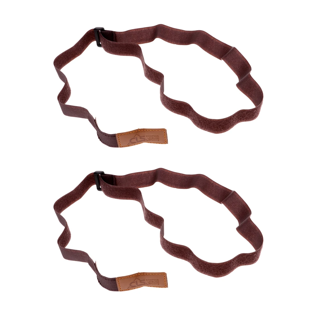 2 Pieces Adjustable Travel Luggage Straps Suitcase Security Buckle Belt Rope for Camping Hiking Backpacks Tents Sleeping Bag