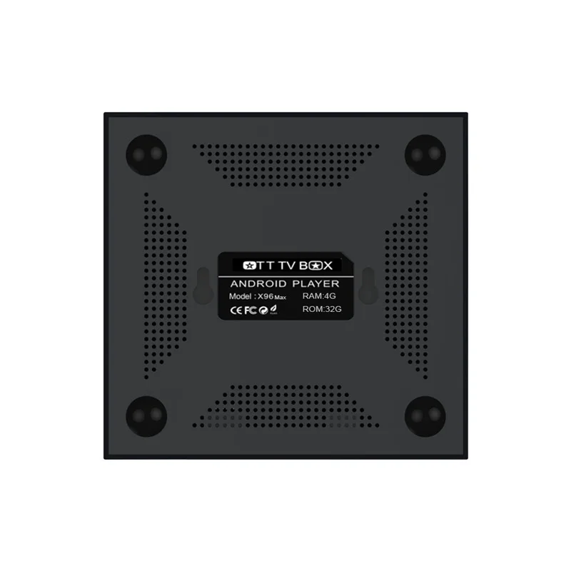  X96Max TV BOX Android 8.1 Amlogic S905X2 LPDDR4 Quad Core 4GB 64GB 2.4G&5GHz Wifi BT 1000M H.265 4K Smart TV box  Set top box