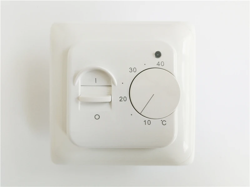 

AC220V 16A floor heating thermostat, Room thermostat with 3 meters prob NTC temperature sensor-Free shipping