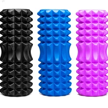 Йога Пена Пилат ролик для фитнеса EVA Спортивная Колонка Поезд тренажерный зал физический массаж сетка плавающий триггер точка терапия блок для упражнений