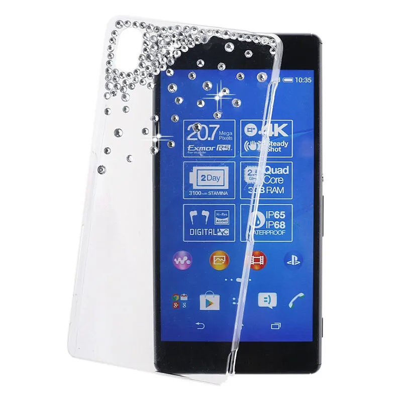 Роскошный блестящий чехол для телефона Sony Xperia 1 5 10 II XA3 XZ XZ2 XZ3 XA XA1 XA2 Plus Ultra L2 L1 L3 L4 E5