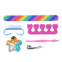 Профессиональный маникюрный набор инструментов для дизайна ногтей, полировальная щетка для ногтей, маникюрные кусачки