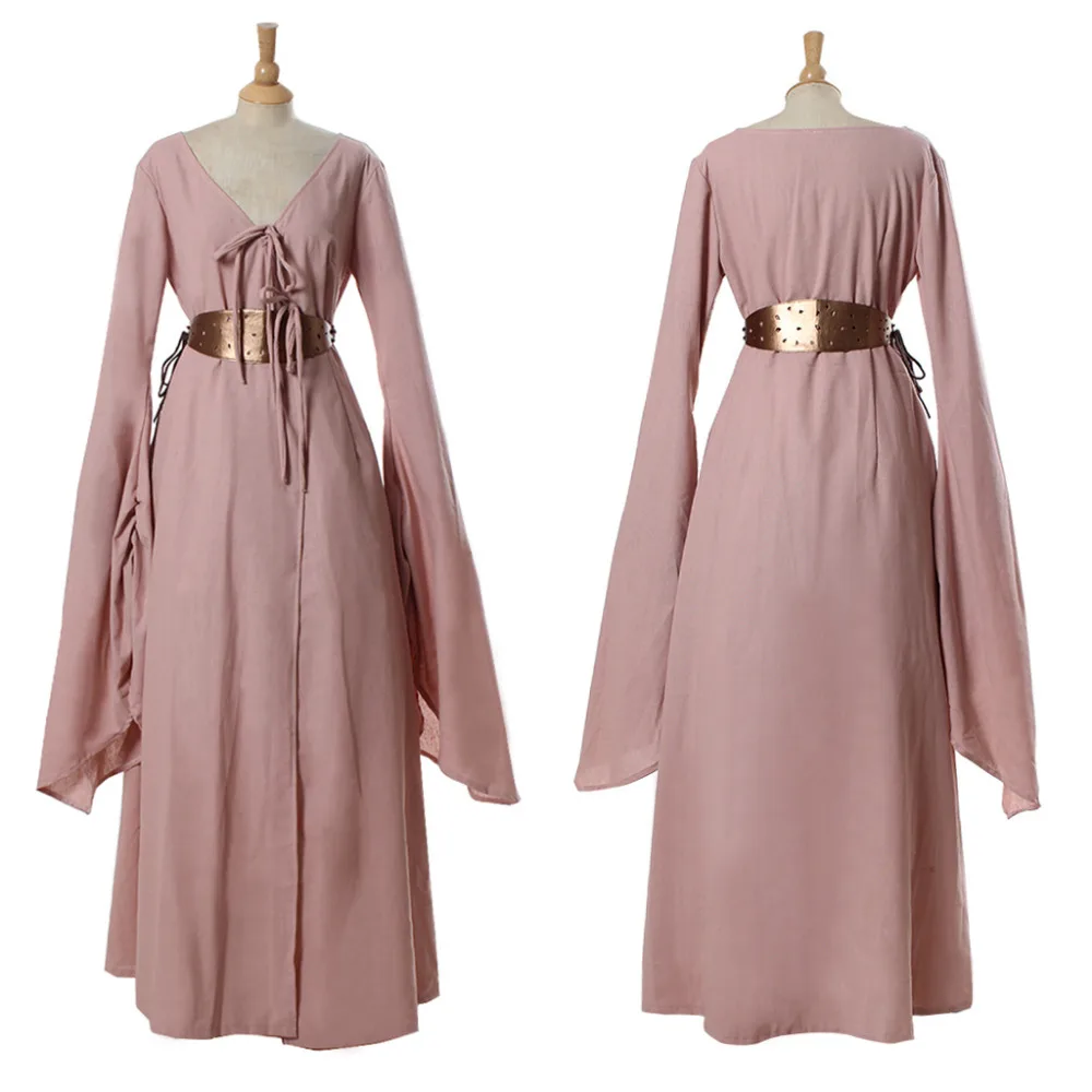 

Sansa Stark pink Dress Costume Adult Halloween Cosplay Costume