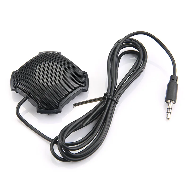 

Stereo Omnidirectional Condenser Microphone Mic 3.5mm Connector for Meeting Business Conference Desktop Computer iTalk-01