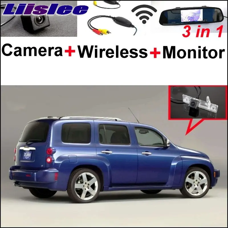 

Liislee 3in1 Special Camera + Wireless Receiver + Mirror Monitor Parking System For Chevy Chevrolet Estate Exclusive HHR JOY