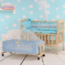 Твердая древесина детские постельные принадлежности для кроватки Мамам и детям детский надувной матрас с Колыбель для гнездо может быть детский стол для занятий детские дети стол и стул, 100*60*44 см