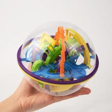 158 шагов маленький большой размер 3D лабиринт магический прокатный Глобус шары мраморные головоломки кубики головоломка игра шар-лабиринт шар