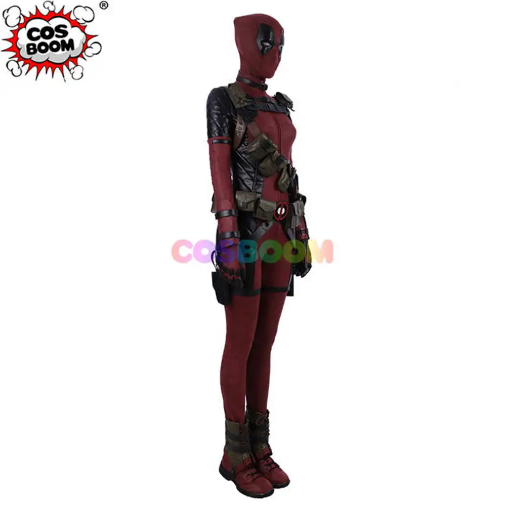 cosboom lady deadpool cosplay costume31