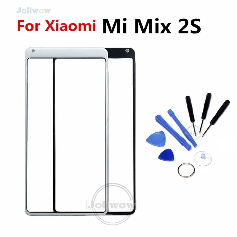 Натуральная Для xiaomi mi x2S спереди Стекло Сенсорный экран Внешний Панель крышка объектива Запасная часть для xiaomi mi x 2 s touch Экран
