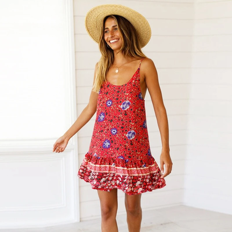 

Ruffle Pareo Beach Cover Up Wrap Dress Bikini Swimsuit Bathing Suit Cover Ups 2019 Women Print Beach Wear Tunic kaftan Swimwear