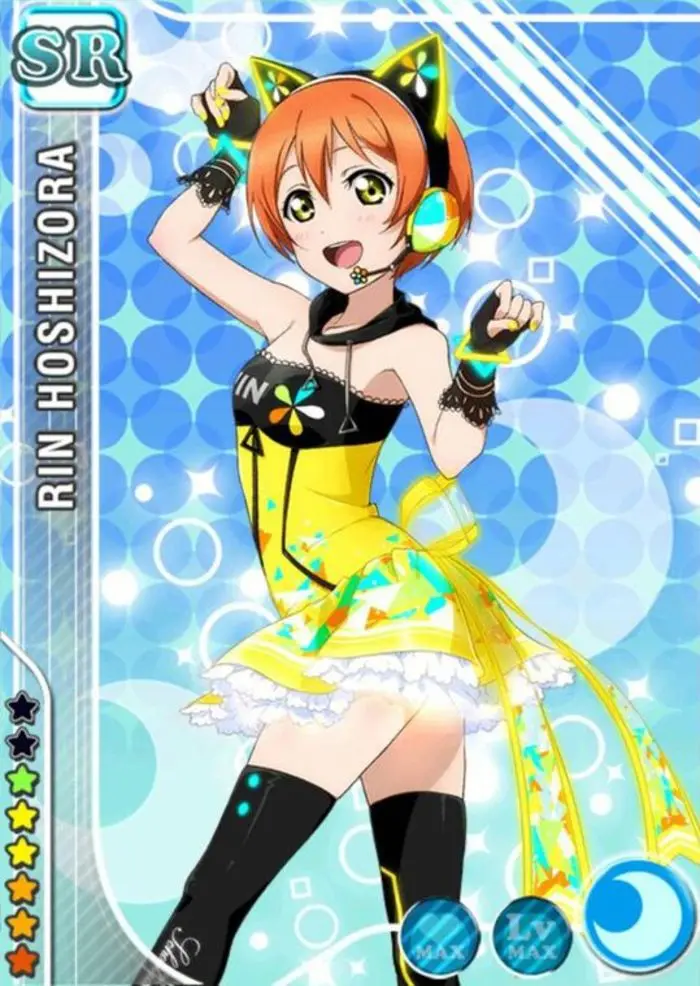 Love Live кибер-игра Ver Shinning Awakening Eli все члены светодиодный светильник Косплей Костюм Униформа Костюмы женское платье для Рождества - Цвет: rin