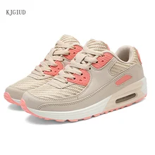 Женская Весенняя Новинка обувь на воздушной подушке Женская Мода Дикий спортивная обувь, для студентов с тонкие туфли прилив Дамская обувь