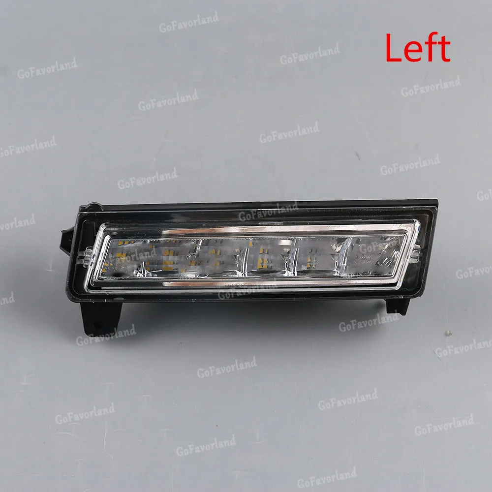 Передний левый и правый светодиодный дневной светильник DRL 1649060151 1649060251 для Mercedes W164 X164 X204 ML350 ML450 GL450 GLK350 - Цвет: Left