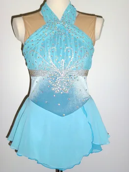 

Free shippingBluebaton twirling ice skating dance majorette outfit21