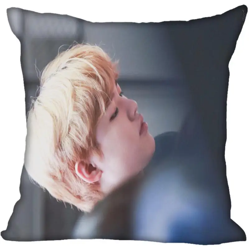 Корея-поп NCT Chenle печать квадратный шелк атласные наволочки 35x35 см, 40x40 см одна сторона напечатаны настроить ваш образ подарок - Цвет: 10