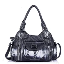 HENGSHENG, европейские и американские женские сумки, новая модная дамская сумка, Большая вместительная сумка на одно плечо, косая сумка ZF9649