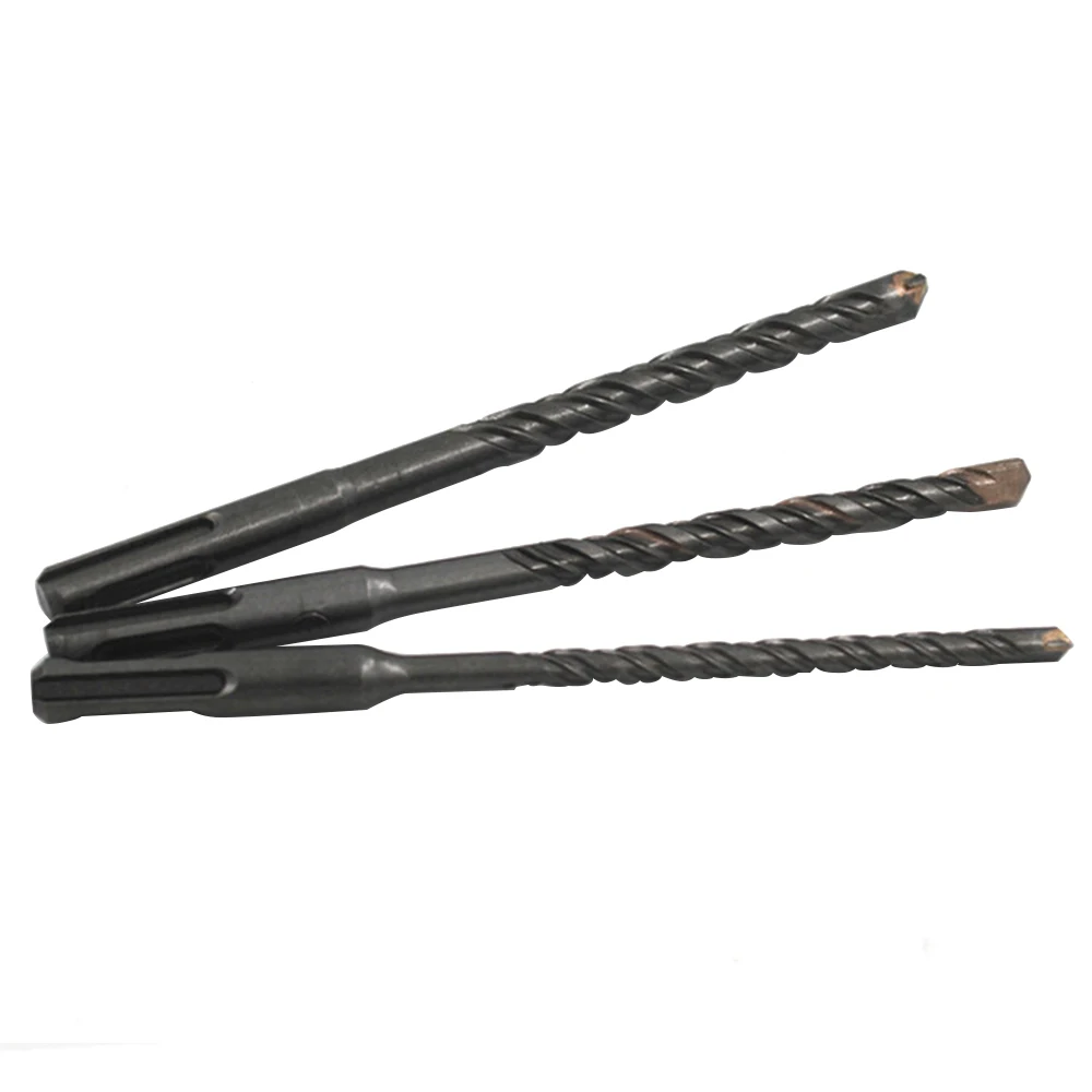 3pcs Chromium steel SDS PLUS Stone Concrete Wall Impact Drill Round Handle Two-Pit Two-Slot Electric Hammer Drill Straight shank 3pcs Chromium steel SDS PLUS Stone Concrete Wall Impact Drill Round Handle Two-Pit Two-Slot Electric Hammer Drill Straight shank