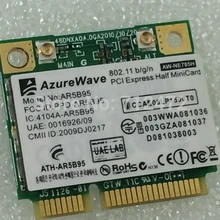 SSEA оригинальных новых Беспроводной карты AzureWave AR5B95 AR9285 150 Мбит/с 802.11b/g/n Половина Mini PCI-E